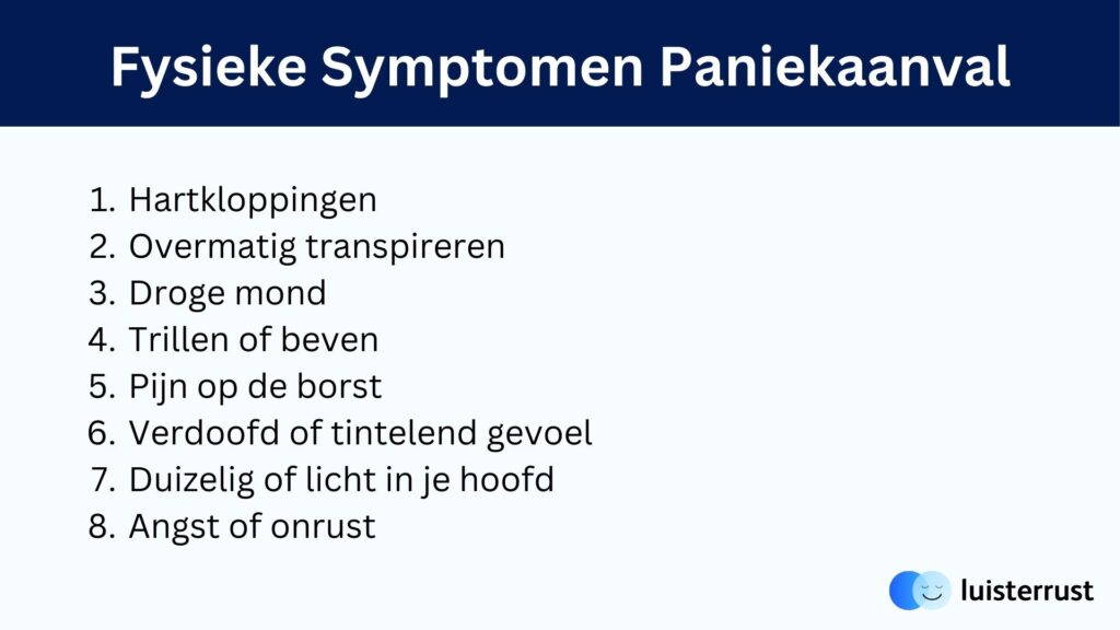 Paniekaanval Symptomen